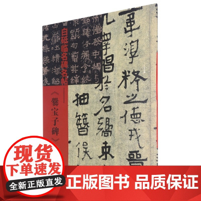 白砥临名碑名帖--爨宝子碑