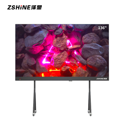 泽显Zshine 136英寸LED会议平板智能一体机 会议室高清全彩可移动小间距显示巨幕无缝大屏幕 LC-P1.5ACF
