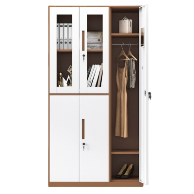 凌迪星咖色5门更衣柜970*500*1850mm台