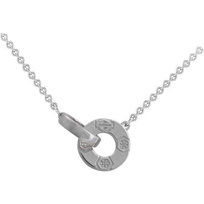 Harley Davidson女款锁扣项链精美互锁设计适合场合