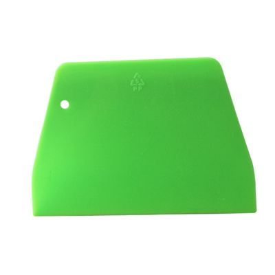 硅胶刮刀刮板蛋糕奶油面团软质刮刀刮油板面板切刀烘焙工具 敬平 绿色