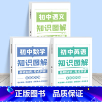 [全3册]语文+数学+英语 初中通用 [正版]2023新初中知识图解大全语文数学英语物理化学套装基础知识点归纳总结全套思