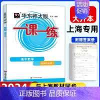 [高二上]数学 选择性必修1 高中通用 [正版]2024华东师大版高中一课一练高一高二高三上下册必修第一二三册选修123