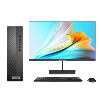 方正(Founder)台式机电脑PHI2ZD2D/I5-12400/16G/512G固态/1660独显/23.8显示器