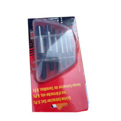 申工 断丝取出器6件套拆螺丝神器万能滑丝反丝水龙头罗丝锥取丝器