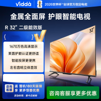 Vidda 海信 R32 32英寸高清全面屏电视 茵低蓝光护眼 1G+8G 教育电视智能液晶平板电视32V1FD-R