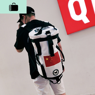 背包男潮时尚潮流双肩包ins潮牌学生书包大容量水桶健身旅行包女NEW LAKE