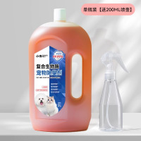 [补贴10%]宠物除臭剂狗狗猫咪消毒液生物酶除猫尿分解剂猫砂杀菌去尿味喷雾 单瓶装★2L装[送200ML喷壶]