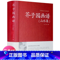 [正版]芥子园画谱(山水集)临摹技法 入门白话芥子园画传图解版山水谱水墨实用系列工笔画山石谱技法全集导读山水篇ZM