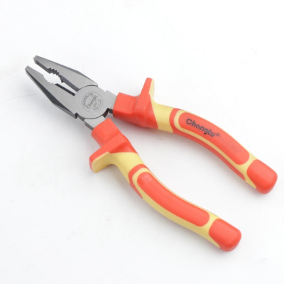 长鹿VDE绝缘电工钢丝钳 6寸 把