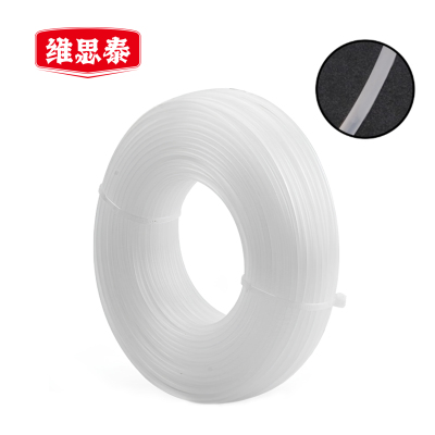 维思泰 割草机除草机割灌机打草头麻花锯齿钢丝圆形方形割草线尼龙打草绳 圆形2.4mm 卷