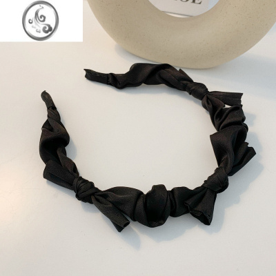 JiMipreeKr蝴蝶结简约洗脸发箍头箍女气质头饰2023新款发饰头饰刘海夹