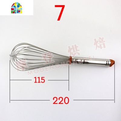 三能蛋抽 7寸 8寸 10到18寸不锈钢手动打蛋器 搅拌器鸡蛋奶油打发 FENGHOU 10寸