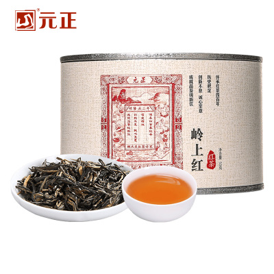 [元正]岭上红 特级 红茶浓香型大叶种正宗武夷红茶罐装茶票系列送礼 1罐/50g