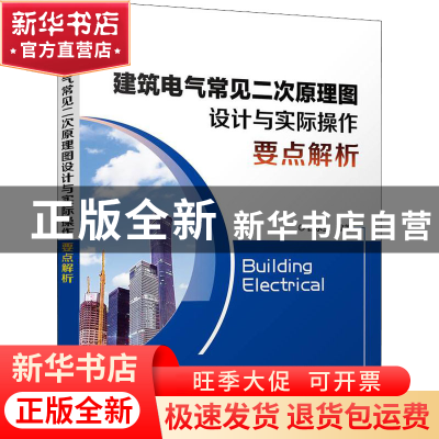正版 建筑电气常见二次原理图设计与实际操作要点解析 白永生 机