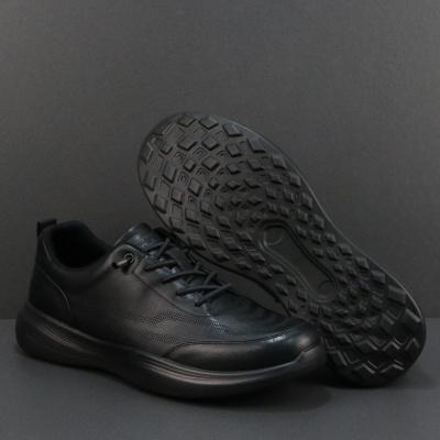 头层牛皮男鞋新款秋季黑色休闲鞋软底真皮商务工作皮鞋一脚蹬