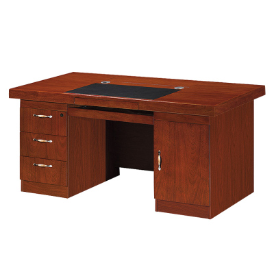 巴洛卡 油漆办公桌1.4米班台桌电脑桌单人位职员桌DY014A