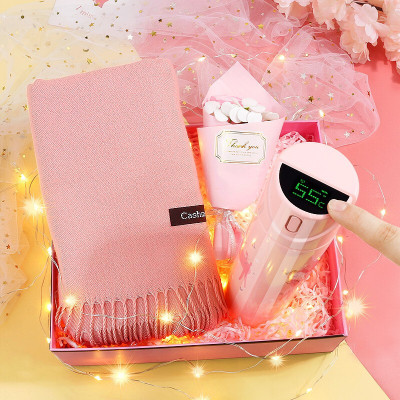 林檎智能保温杯生日女生送女友女朋友创意黑科技实用的定制结婚纪念日老婆浪漫情人节圣诞节提醒喝水杯子送女朋友老婆生日礼物送女