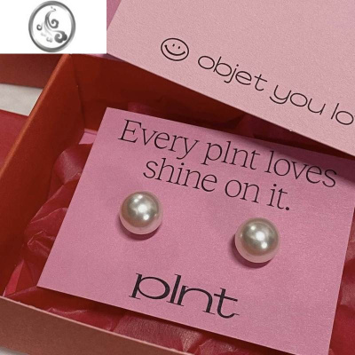 JiMi香港[设计师]klos moller 珍珠耳钉女轻奢小众高级感复古港风