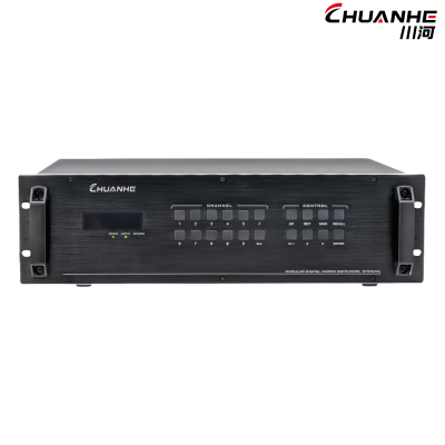 川河 16路混合插卡拼接矩阵 CHE-VM1616 台