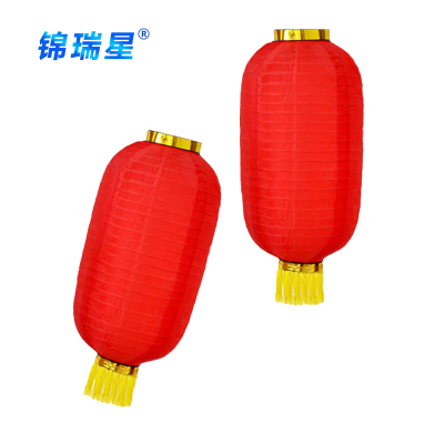 锦瑞星新年装饰灯笼优质12寸/个