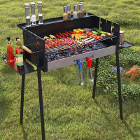 铁斯特 户外便携烧烤架 户外烧烤炉 露营折叠烤肉炉 K-601(标配款)