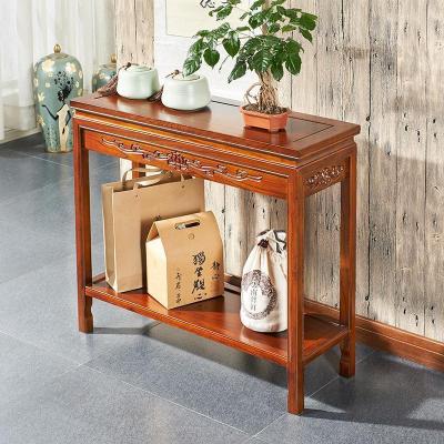 森美人沙发小茶几榆木角几中式实木小方几客厅仿古边桌边几条几