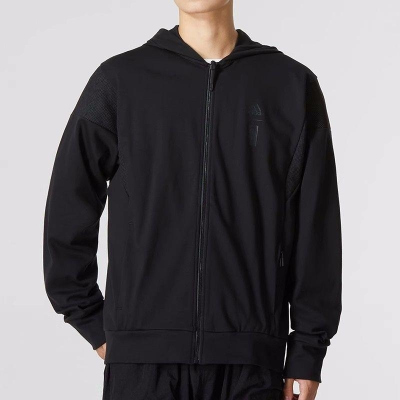 adidas/阿迪达斯外套男子运动服休闲防风梭织夹克 HM2954 C