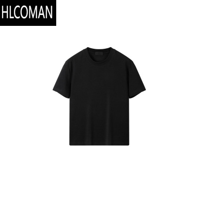 HLCOMAN〔PS NO LOGO〕25SS Sorona索o娜老钱正肩短袖健身T恤男女夏季