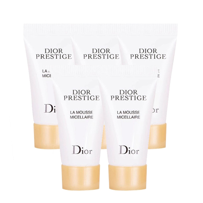 迪奥花秘瑰萃洁面泡沫5g*5