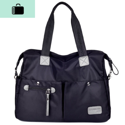 防水尼龙韩版男包包商务休闲手拎行李包男士旅行包手提单肩斜挎包NEW LAKE男士手提包