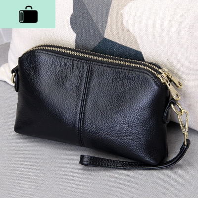 手拿包女2020新款时尚韩版皮单肩小挎包百搭多层小包手抓贝壳包NEW LAKE女斜挎包