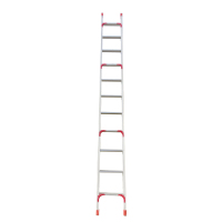 盛步达铝合金宽邦单直梯子2.5米SD-25LKBD(个)