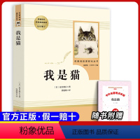 九下选读 我是猫 [正版]原著九年级上册必读课外书艾青诗选水浒传人民教育出版社初三上册同步课外书名著阅读选聊斋志异世说新