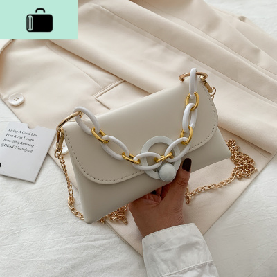 包包2020新款潮夏天时尚小众亚克力链条斜挎小包洋气百搭单肩女包NEW LAKE女士单肩包