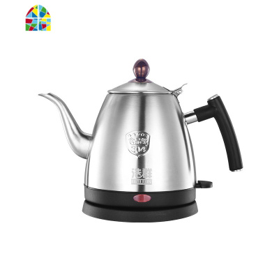 全钢304不锈钢电热水壶细长嘴自动断电煮水壶随手泡煮茶壶泡茶壶 FENGHOU