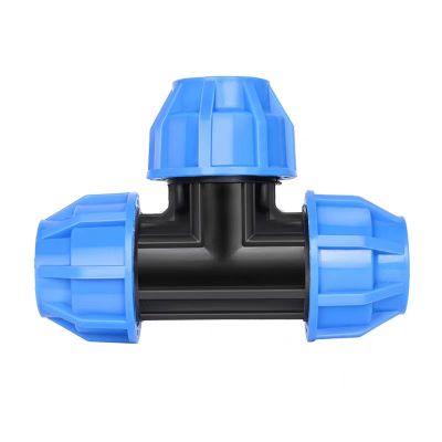 中锦科技 PE快接变径三通 T63*50(2寸变1.5寸)个