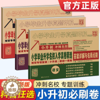 [醉染正版]2023版 百校联盟小学毕业升学真题详解语文数学英语五六年级小升初冲刺名校入学真卷精选必刷题分类卷初一入学分