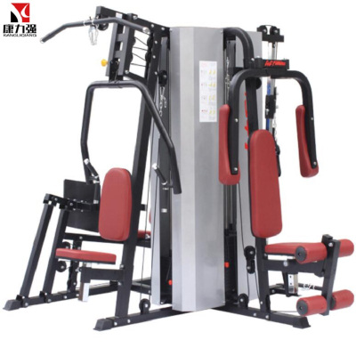 康力强WTH95商用五人站综合力量训练器健身房多功能组合器械