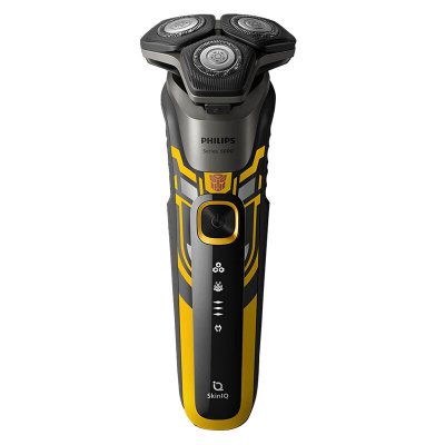 飞利浦(PHILIPS)电动剃须刀蜂巢5系变形金刚大黄蜂联名S5618