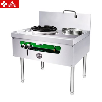 埃利斯(AILISI)猛火灶商用燃气灶液化气天燃气单灶双灶厨房餐厅炒菜专用 1.0米 工程款单炒一温 RQ-1000GC