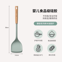 康巴赫旗舰店官方旗舰锅铲硅胶铲专用铲炒菜铲子厨具耐高温榉木