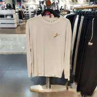 NIKE耐克长袖T恤运动休闲舒适针织圆领男装FQ3728-121 D