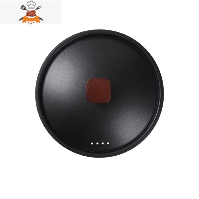 锅盖炒锅家用炒菜锅蒸锅炖锅钢化玻璃不锈钢通用加厚锅盖30cm32cm 敬平 32厘米锅具配件