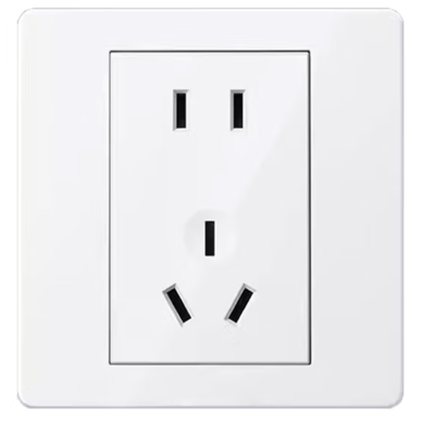 公牛 五孔插座86型暗装10a插板 5孔插座面板家用