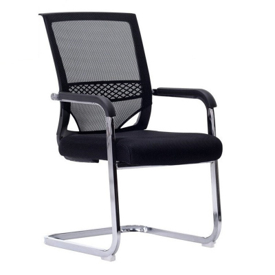 慧采云 办公家具优质办公椅 人体工学电脑椅职员会议椅子透气网布弓形椅家用简约靠背椅