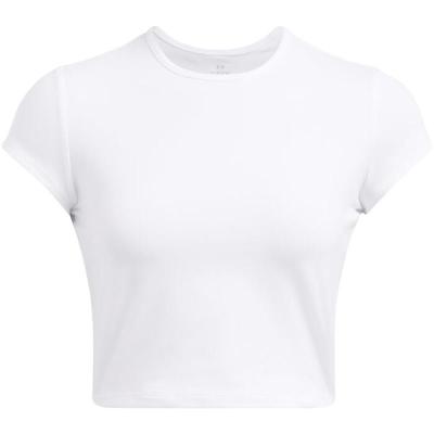 Under Armour高弹舒适透气运动T恤女款日常训练跑步休闲服装