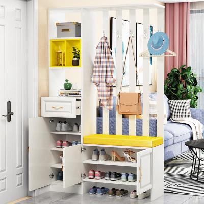 现代简约酒柜隔断柜进双面屏风玄关柜鞋柜一体客厅多功能厅柜