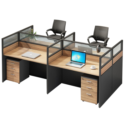 慧采云 办公家具屏风隔断办公桌职员桌员工桌电脑桌简约时尚办公组合四人员工位