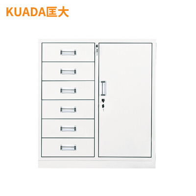 匡大 文件柜铁皮柜办公资料档案柜偏六斗柜
